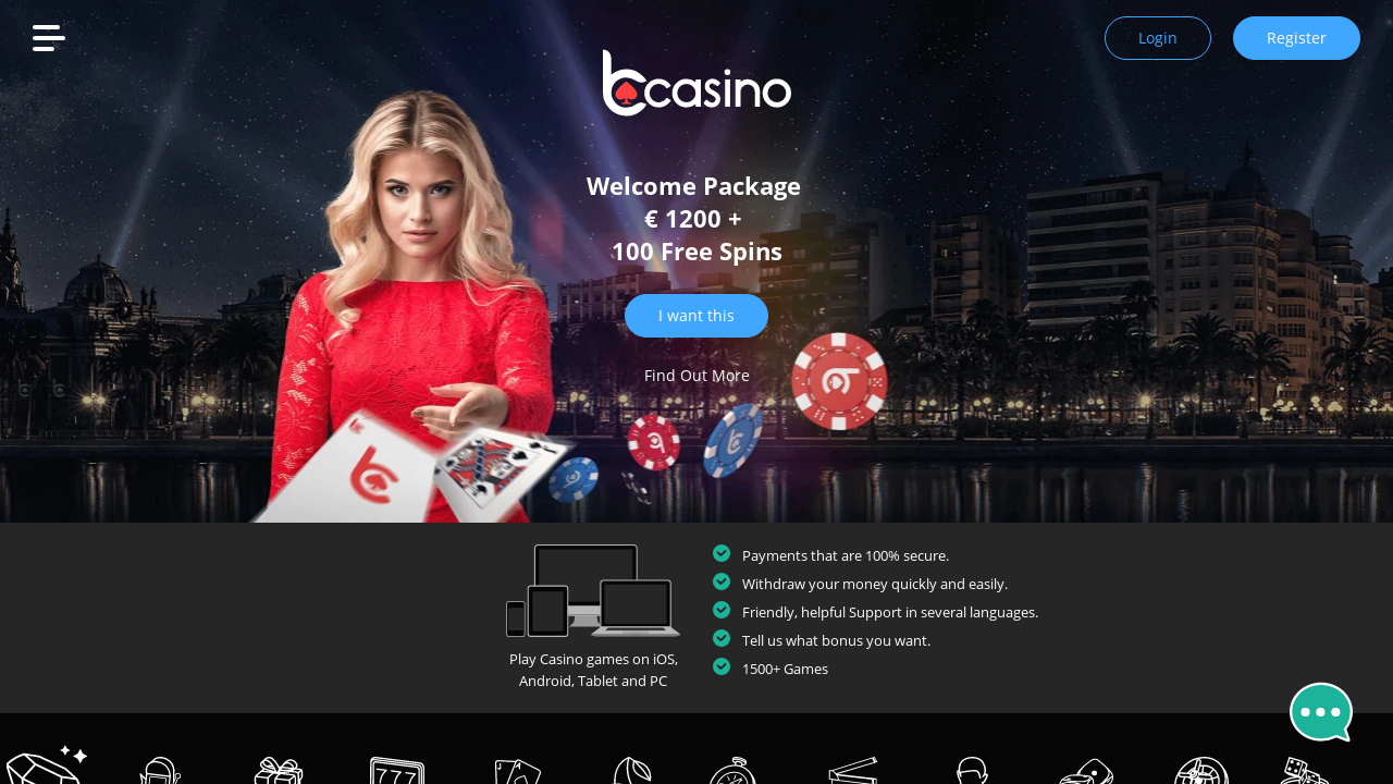bCasino Screenshot bCasino Screenshot