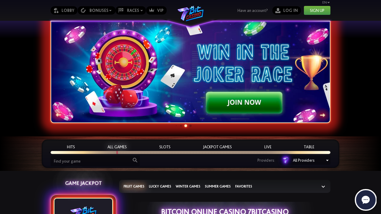 7Bit Casino Screenshot 7Bit Casino Screenshot