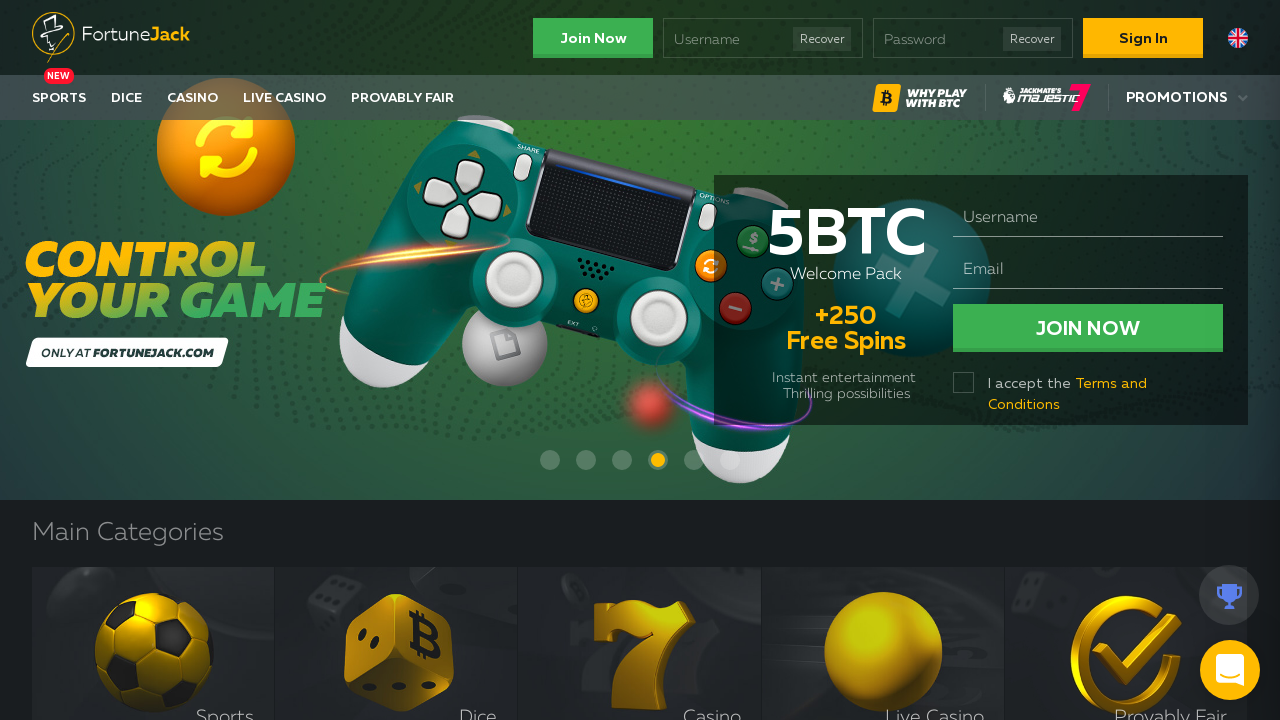 Fortune Jack Screenshot Fortune Jack Screenshot