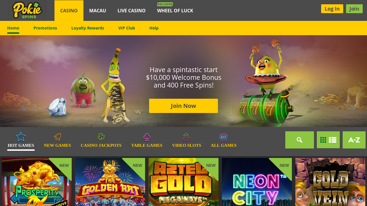 Pokie Spins Screenshot Pokie Spins Screenshot