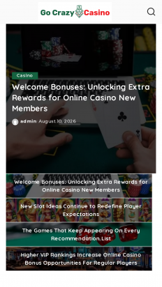 GoCrazy Casino Screenshot