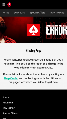 PokerStarsCasino Screenshot