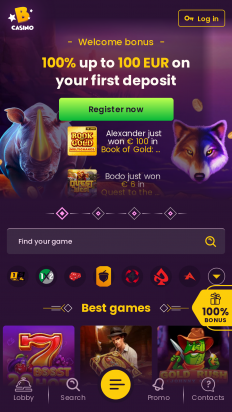 Bizzo Casino Screenshot