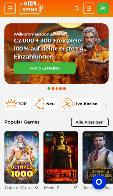 AllSpins Screenshot