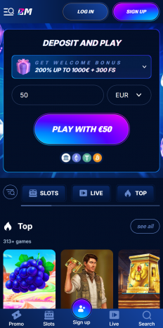 BM.bet Screenshot