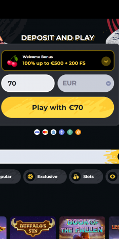 Boomerang Casino Screenshot