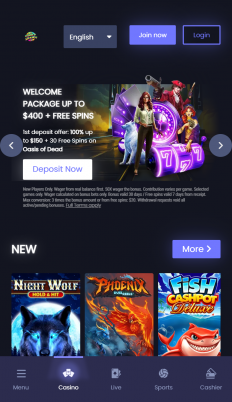 Funky Jackpot Casino Screenshot
