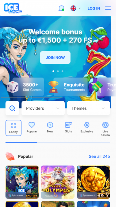 Ice Casino Screenshot