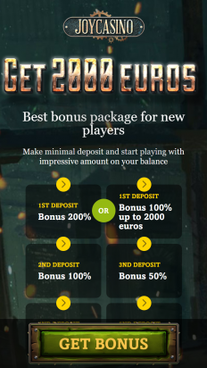 JoyCasino Screenshot