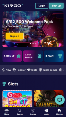 Kirgo Casino Screenshot