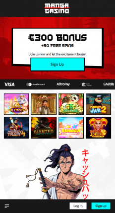 Manga Casino Screenshot