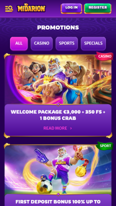 Midarion Casino Screenshot