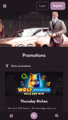 Mr Fortune Casino Screenshot