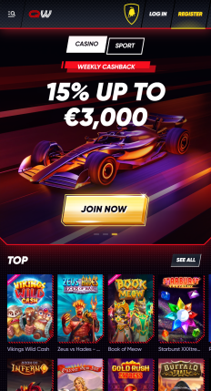 QuickWin Casino Screenshot