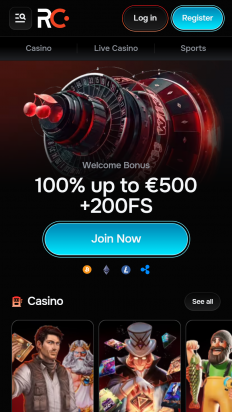 RevolutionCasino Screenshot