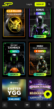 StakePrix Casino Screenshot