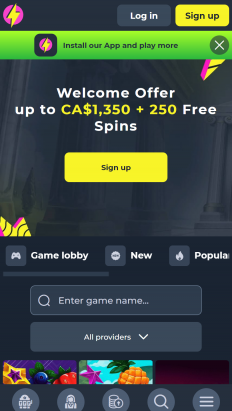 Voltslot Casino Screenshot