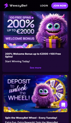 WeezyBet Screenshot