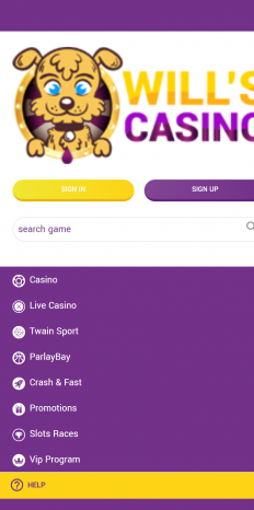 Wills Casino Screenshot
