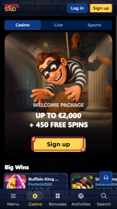 Gangstasino Screenshot