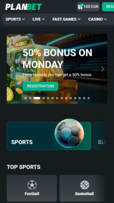 Planbet Screenshot