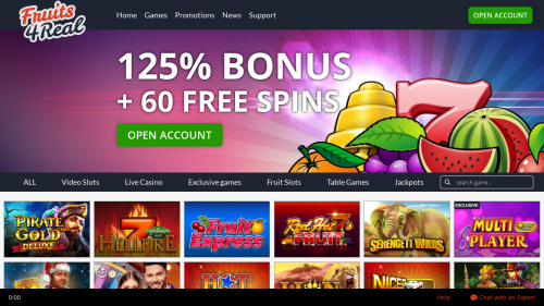 Fruits4real Free Spins
