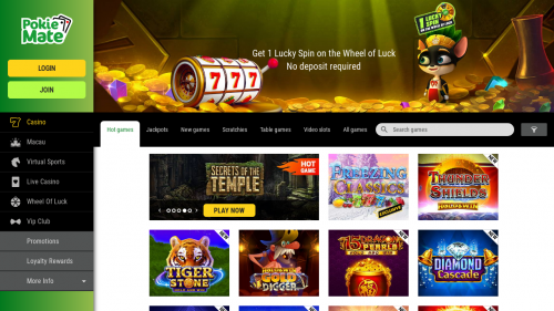 Pokie Mate Casino: Get up to 50 Free Spins | June 2021