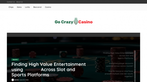 GoCrazy Casino Screenshot
