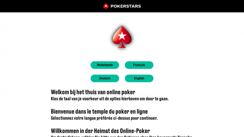 PokerStarsCasino Screenshot