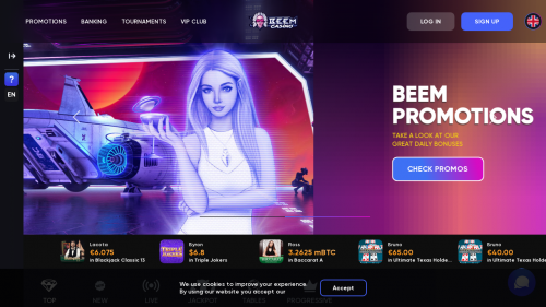 Beem Casino Screenshot