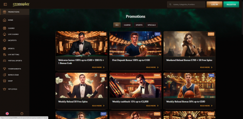 CrownPlay Casino Screenshot