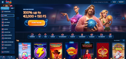 DudeSpin Casino Screenshot