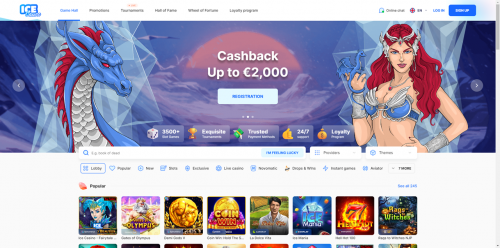 Ice Casino Screenshot
