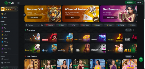J8de Casino Screenshot