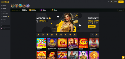 Kaasino Screenshot