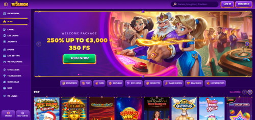 Midarion Casino Screenshot