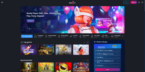 Mr Bit Casino Screenshot