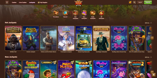 MyEmpire Casino Screenshot