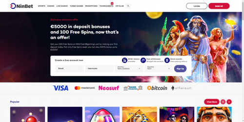 NinBet Screenshot