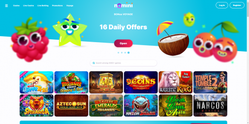 Nomini Casino Screenshot