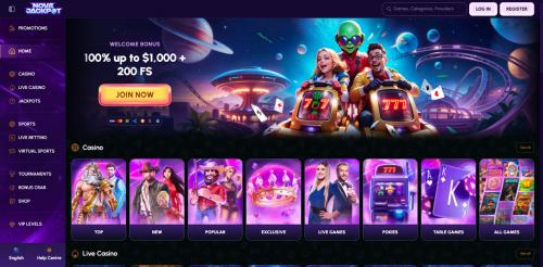 NovaJackpot Screenshot