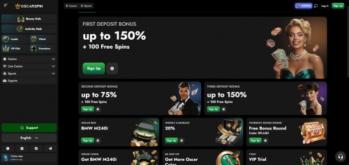 Oscarspin Screenshot