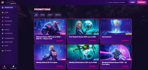 RobyCasino Screenshot