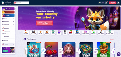 SafeCasino Screenshot