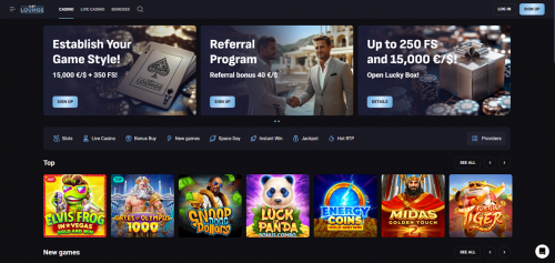 SlotLounge Screenshot
