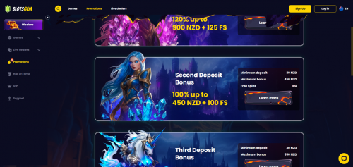 Slotsgem Casino Screenshot