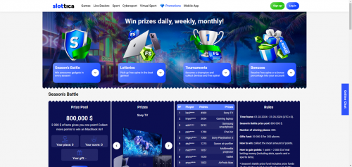 Slottica Casino Screenshot