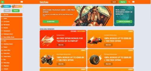 SlotyStake Screenshot