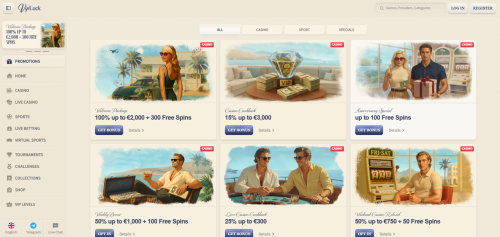 VipLuck Casino Screenshot