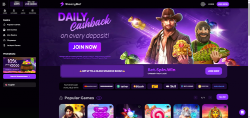 WeezyBet Screenshot